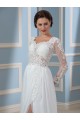 Long Sleeves Lace Chiffon Wedding Dresses Bridal Gowns 3030169 Long Sleeves Lace Chiffon Wedding Dresses Bridal Gowns 3030169