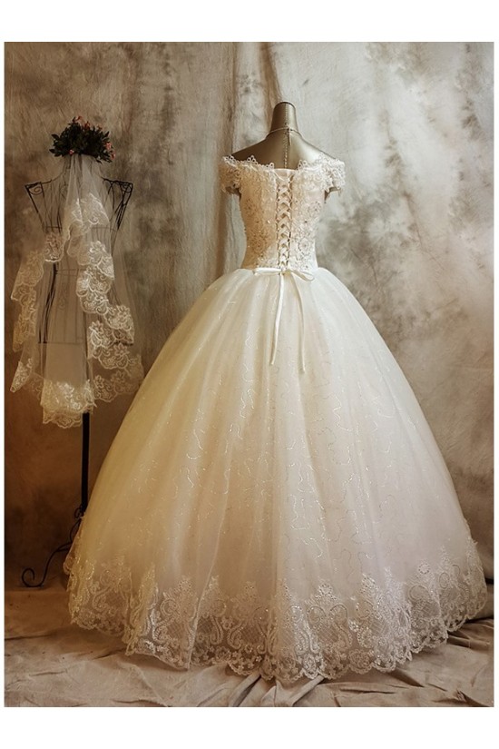 Ball Gown Off-the-Shoulder Lace Wedding Dresses Bridal Gowns 3030170 Ball Gown Off-the-Shoulder Lace Wedding Dresses Bridal Gowns 3030170