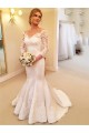 Mermaid 3/4 Length Sleeves Lace Wedding Dresses Bridal Gowns 3030172 Mermaid 3/4 Length Sleeves Lace Wedding Dresses Bridal Gowns 3030172