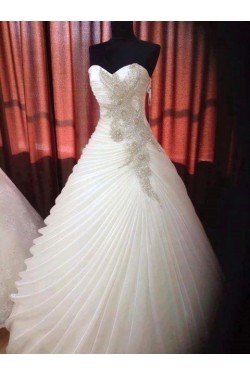 Ball Gown Sweetheart Sparkly Wedding Dresses Bridal Gowns 3030178