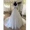 A-Line V-Neck Lace Wedding Dresses Bridal Gowns 3030179