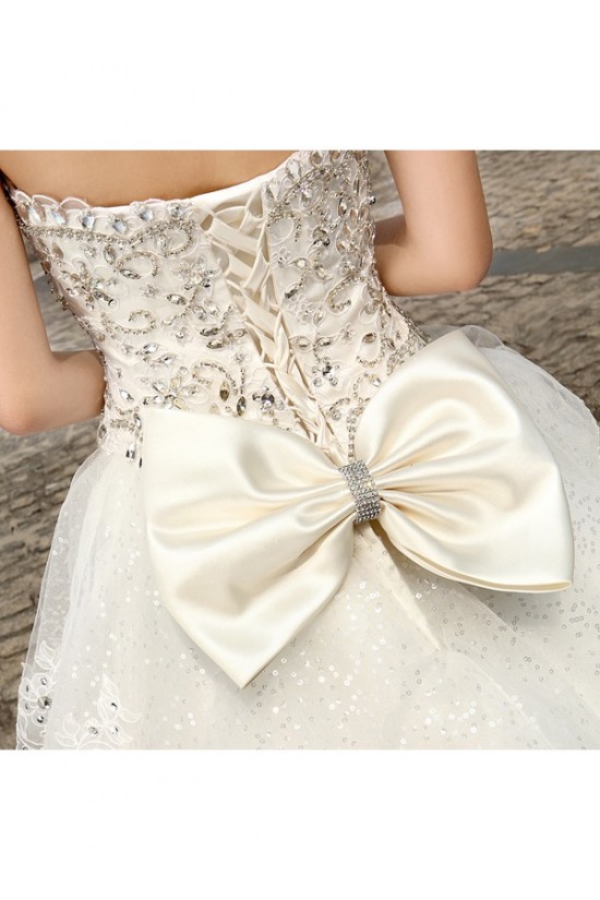 Ball Gown Crystal Lace Wedding Dresses Bridal Gowns 3030182