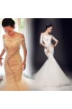 Mermaid Lace Off-the-Shoulder Wedding Dresses Bridal Gowns 3030184