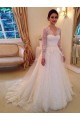 Long Sleeves V-Neck Lace Wedding Dresses Bridal Gowns 3030185 Long Sleeves V-Neck Lace Wedding Dresses Bridal Gowns 3030185