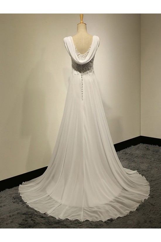 A-Line V-Neck Lace Chiffon Wedding Dresses Bridal Gowns 3030188 A-Line V-Neck Lace Chiffon Wedding Dresses Bridal Gowns 3030188
