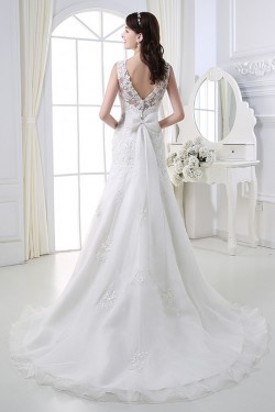 Mermaid Sleeveless Lace Wedding Dresses Bridal Gowns 3030190