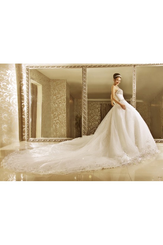 Ball Gown Crystal Wedding Dresses Bridal Gowns 3030191