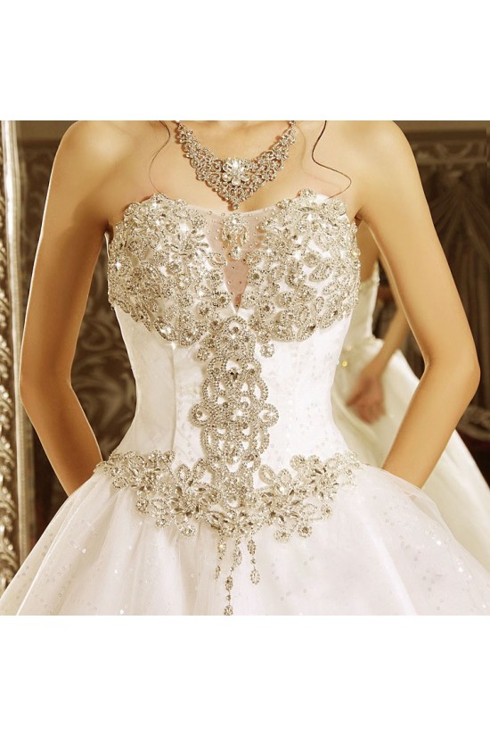 Ball Gown Crystal Wedding Dresses Bridal Gowns 3030191