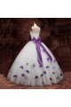 Ball Gown Strapless Purple White Wedding Dresses Bridal Gowns 3030192 Ball Gown Strapless Purple White Wedding Dresses Bridal Gowns 3030192