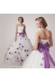 Ball Gown Strapless Purple White Wedding Dresses Bridal Gowns 3030192 Ball Gown Strapless Purple White Wedding Dresses Bridal Gowns 3030192