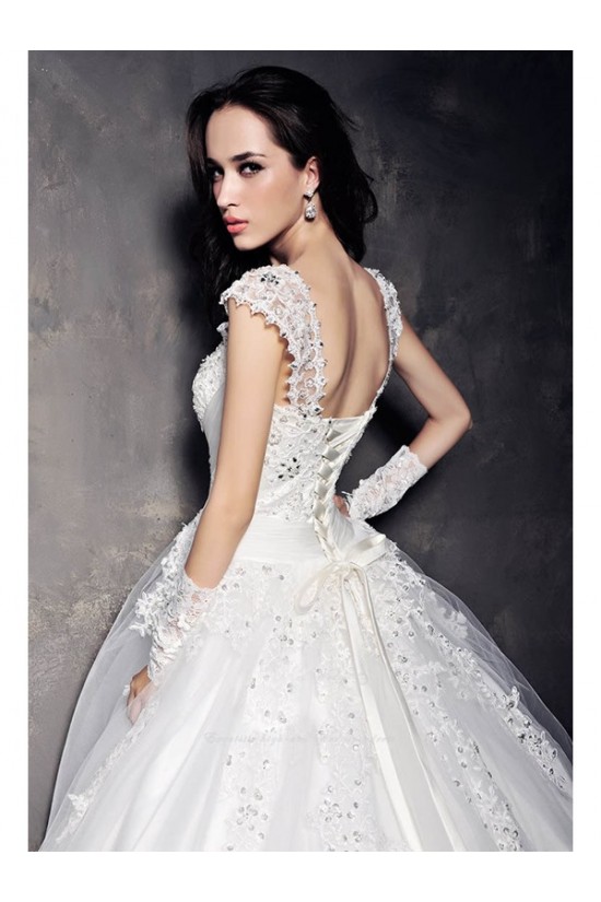 Ball Gown Cap Sleeves Lace Wedding Dresses Bridal Gowns 3030196 Ball Gown Cap Sleeves Lace Wedding Dresses Bridal Gowns 3030196