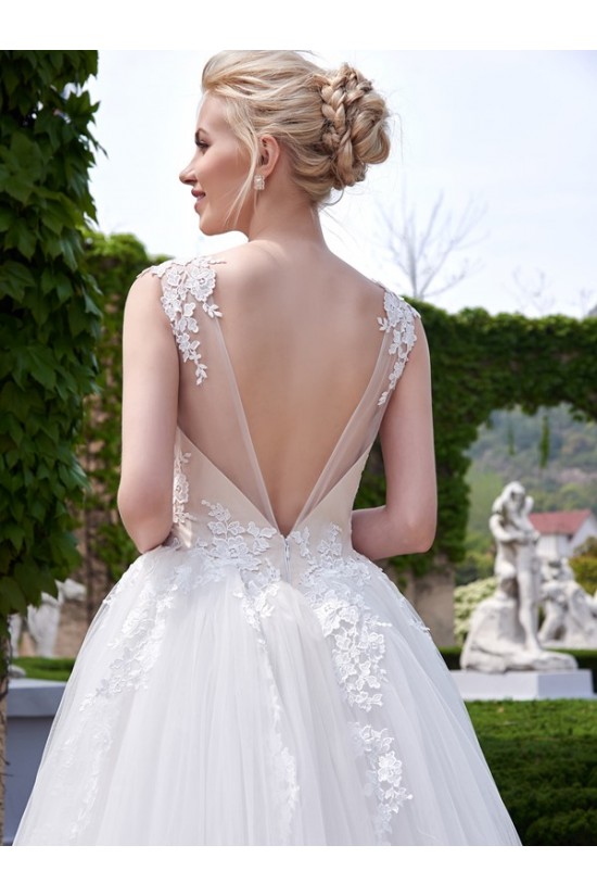 Lace Tulle Sheer Wedding Dresses Bridal Gowns 3030198 Lace Tulle Sheer Wedding Dresses Bridal Gowns 3030198