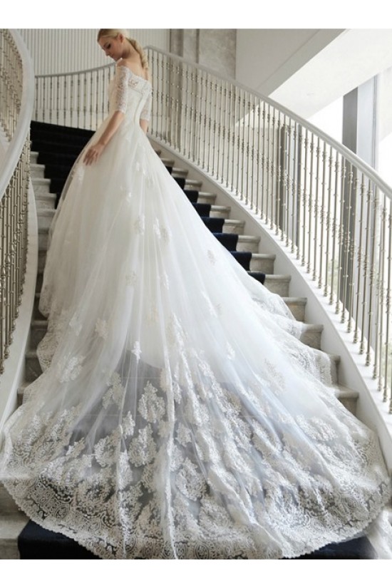 Lace Off-the-Shoulder Wedding Dresses Bridal Gowns 3030203 Lace Off-the-Shoulder Wedding Dresses Bridal Gowns 3030203
