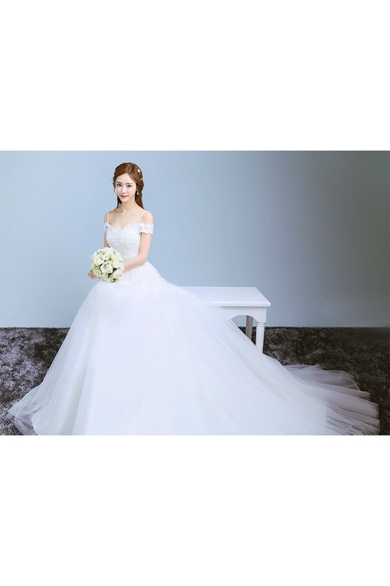 A-Line Off-the-Shoulder Lace Wedding Dresses Bridal Gowns 3030204 A-Line Off-the-Shoulder Lace Wedding Dresses Bridal Gowns 3030204