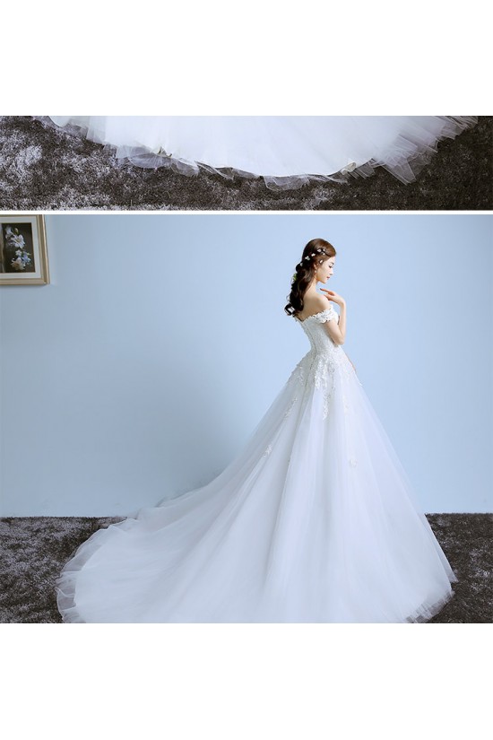 A-Line Off-the-Shoulder Lace Wedding Dresses Bridal Gowns 3030204 A-Line Off-the-Shoulder Lace Wedding Dresses Bridal Gowns 3030204