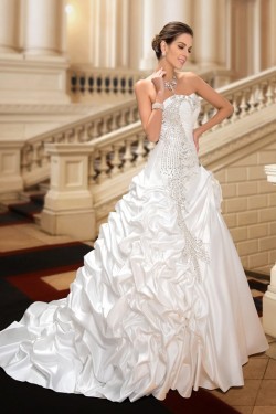 Ball Gown Sparkly Crystal Wedding Dresses Bridal Gowns 3030206
