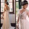 Sexy Long Sleeves V-Neck Lace Chiffon Wedding Dresses Bridal Gowns 3030209