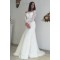 Long Sleeves Lace Off-the-Shoulder Mermaid Wedding Dresses Bridal Gowns 3030212