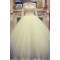 Lace Ball Gown 3/4 Length Sleeves Wedding Dresses Bridal Gowns 3030220