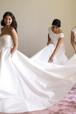 Ball Gown Sweetheart Simple Elegant Wedding Dresses Bridal Gowns 3030222