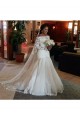 Long Sleeves Off-the-Shoulder Mermaid Wedding Dresses Bridal Gowns 3030224