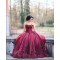 Lace Sweetheart Burgundy Wedding Dresses Bridal Gowns 3030227
