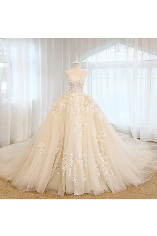 Ball Gown Strapless Lace Wedding Dresses Bridal Gowns 3030228 Ball Gown Strapless Lace Wedding Dresses Bridal Gowns 3030228