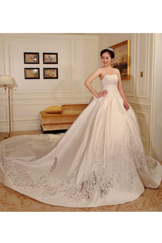 Ball Strapless Lace Wedding Dresses Bridal Gowns 3030230 Ball Strapless Lace Wedding Dresses Bridal Gowns 3030230