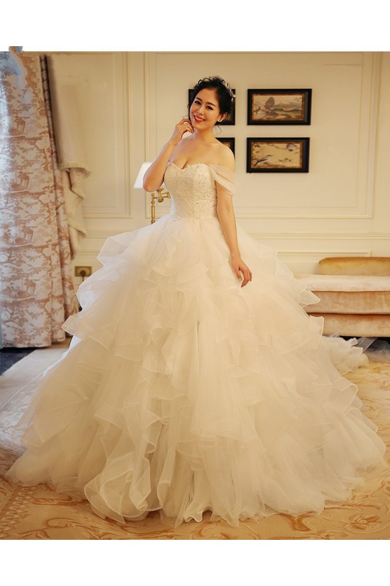 Ball Gown Off-the-Shoulder Wedding Dresses Bridal Gowns 3030233 Ball Gown Off-the-Shoulder Wedding Dresses Bridal Gowns 3030233