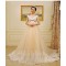 Empire Lace Tulle Straps Sleeveless Maternity Wedding Dresses Bridal Gowns 3030235