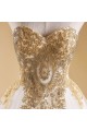 A-Line Sweetheart Gold Lace Appliques Wedding Dresses Bridal Gowns 3030237 A-Line Sweetheart Gold Lace Appliques Wedding Dresses Bridal Gowns 3030237