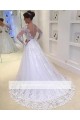 A-Line Long Sleeves Lace Wedding Dresses Bridal Gowns 3030242 A-Line Long Sleeves Lace Wedding Dresses Bridal Gowns 3030242