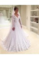 A-Line Long Sleeves Lace Wedding Dresses Bridal Gowns 3030242 A-Line Long Sleeves Lace Wedding Dresses Bridal Gowns 3030242