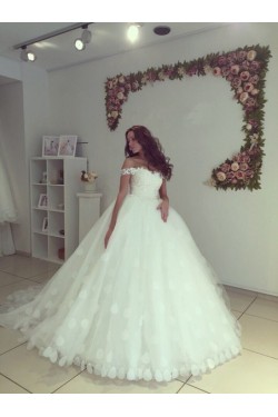 Ball Gown Off-the-Shoulder Wedding Dresses Bridal Gowns 3030250