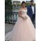 Ball Gown Off-the-Shoulder Lace Tulle Wedding Dresses Bridal Gowns 3030259