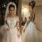 A-Line Long Sleeves Lace Wedding Dresses Bridal Gowns 3030261