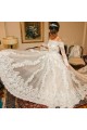 A-Line Long Sleeves Lace Off the Shoulder Wedding Dresses Bridal Gowns 3030265