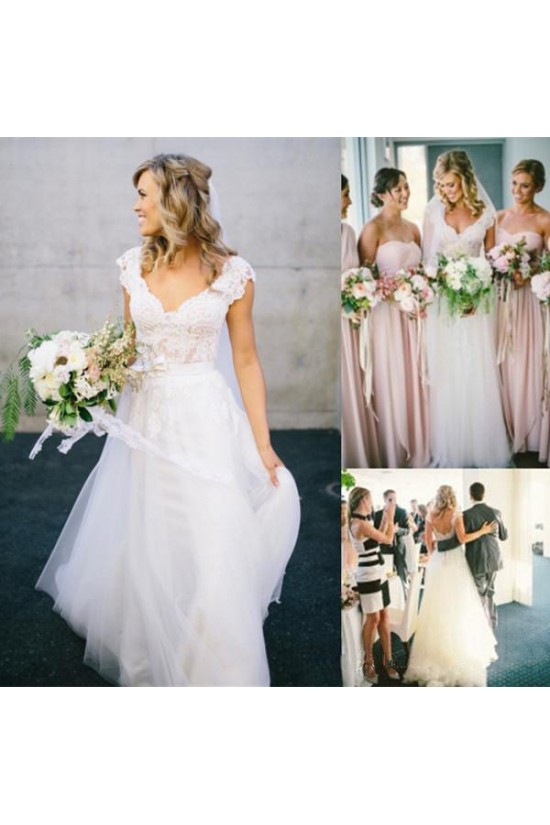 A-Line V-Neck Lace Wedding Dresses Bridal Gowns 3030267 A-Line V-Neck Lace Wedding Dresses Bridal Gowns 3030267
