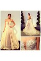 A-Line Sheer Lace Wedding Dresses Bridal Gowns 3030272