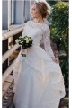 Long Sleeves Lace Wedding Dresses Bridal Gowns 3030275