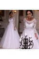 Long Sleeves Lace Wedding Dresses Bridal Gowns 3030282