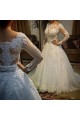 Long Sleeves Lace Wedding Dresses Bridal Gowns 3030284
