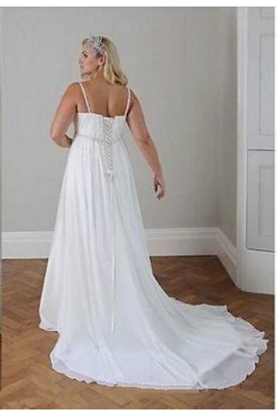 Empire Chiffon Plus Size Maternity Wedding Dresses Bridal Gowns 3030289