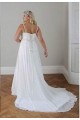 Empire Chiffon Plus Size Maternity Wedding Dresses Bridal Gowns 3030289
