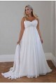 Empire Chiffon Plus Size Maternity Wedding Dresses Bridal Gowns 3030289