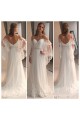 Sheath/Column Spaghetti Straps Lace Wedding Dresses Bridal Gowns 3030291