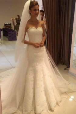 Mermaid Lace Wedding Dresses Bridal Gowns 3030297