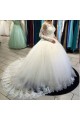 Ball Gown Long Sleeves Lace Tulle Wedding Dresses Bridal Gowns 3030298 Ball Gown Long Sleeves Lace Tulle Wedding Dresses Bridal Gowns 3030298