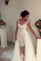 Lace Tulle Sleeveless Wedding Dresses Bridal Gowns 3030299