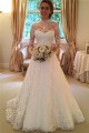 High Neck Long Sleeves Lace Keyhole Back Wedding Dresses Bridal Gowns 3030306 High Neck Long Sleeves Lace Keyhole Back Wedding Dresses Bridal Gowns 3030306